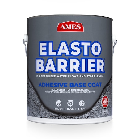 Ames Research Laboratories Ames Elasto-Barrier Adhesive Basecoat 1 Gallon - Grey SEB1